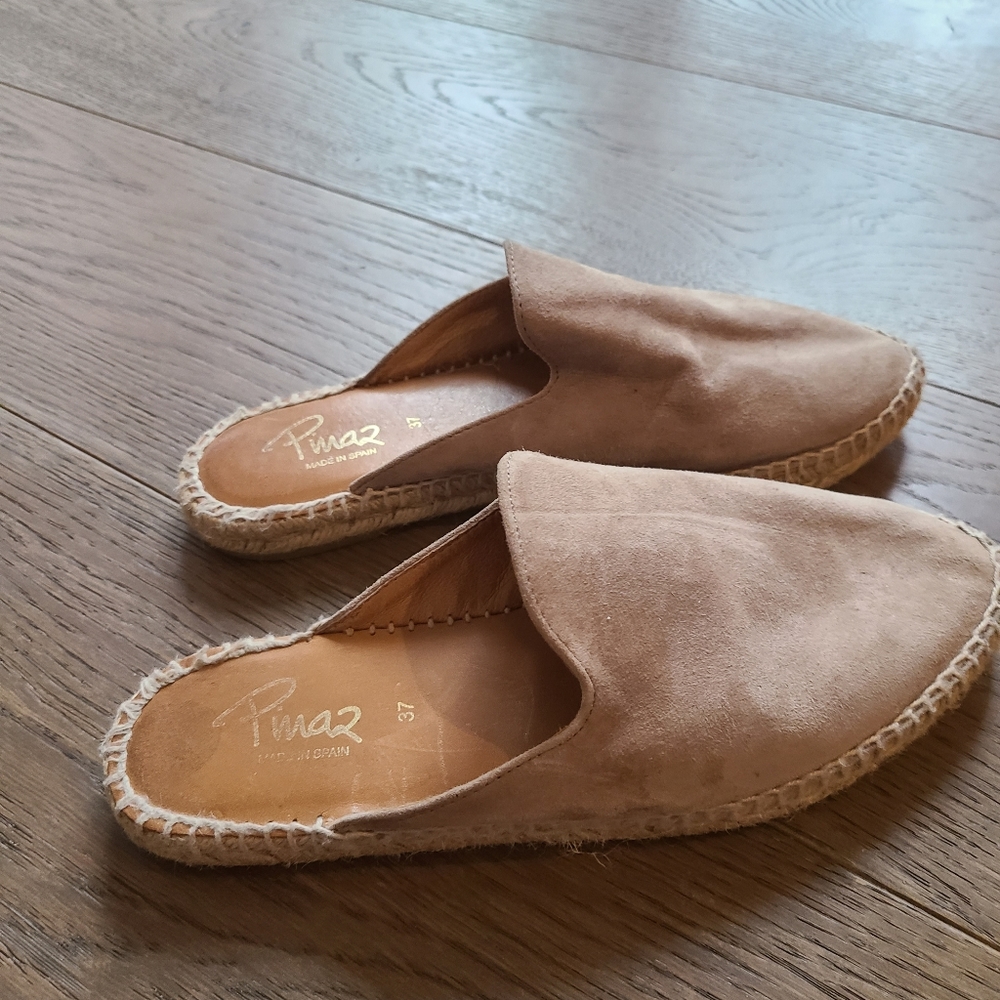 Suede espadrille slide maid in Spain